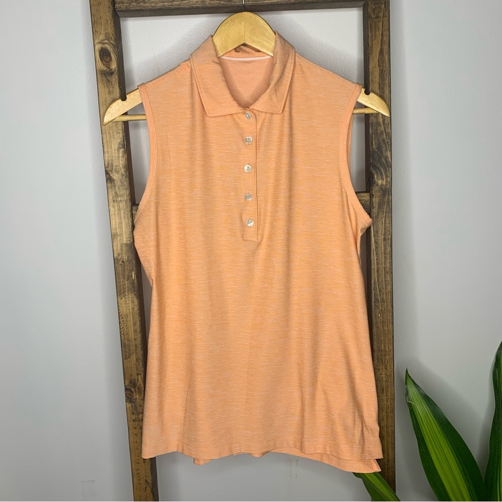 Peter Millar Sleeveless Polo Top